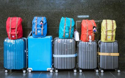 Valises et sacs à l'aéroport