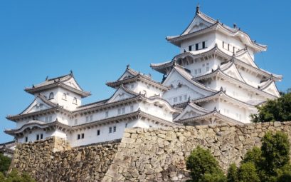 Le château Himeji au Japon