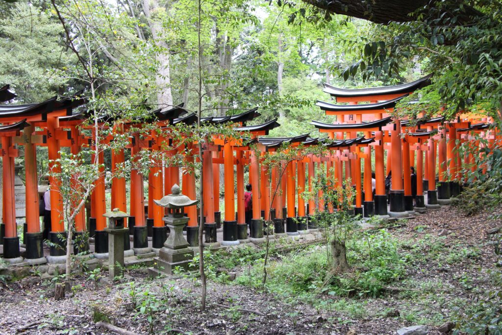 Les Torii du Sanctuaire Fushimi-Inari - Kyoto - Japon