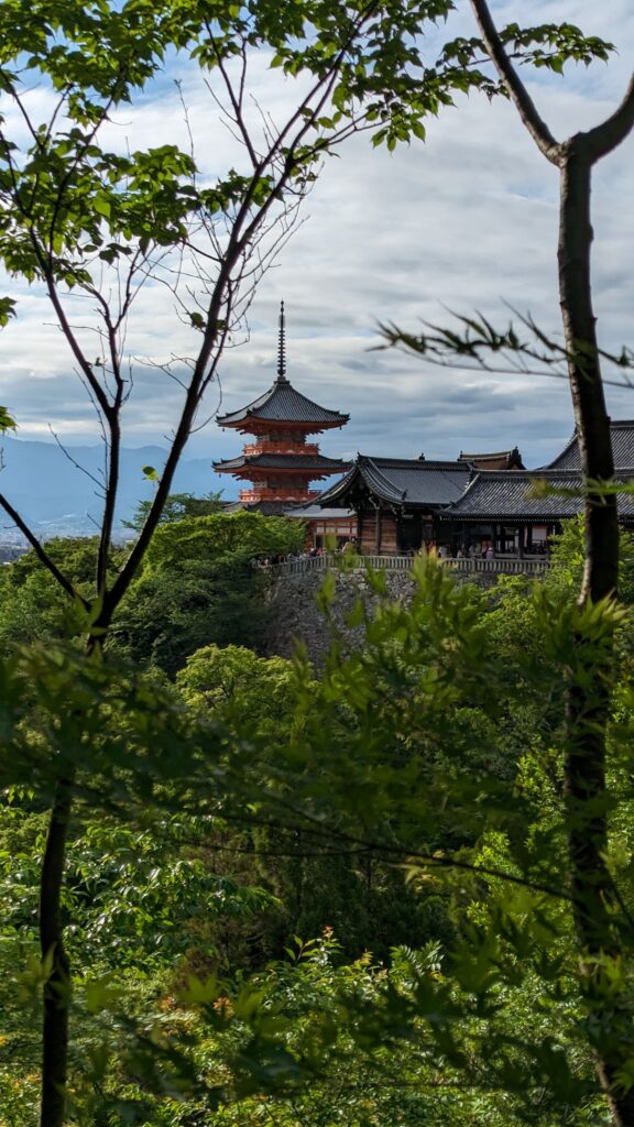 Le temple Kiyomizu-dera à Kyoto - Japon