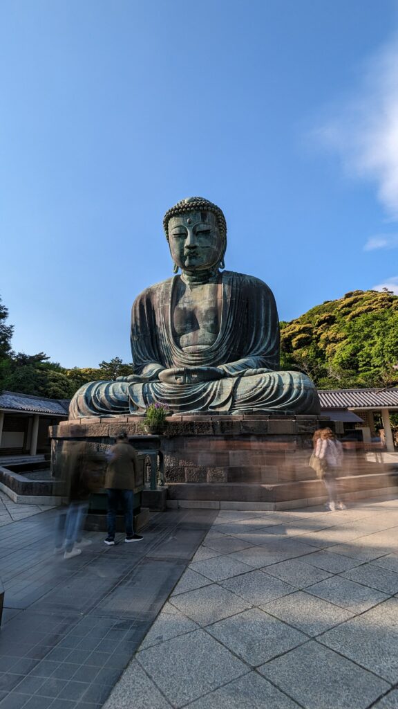 Le temple Kōtoku-in : le Grand Bouddha en bronze de Kamakura ou Daibutsu de Kamakura - Japon