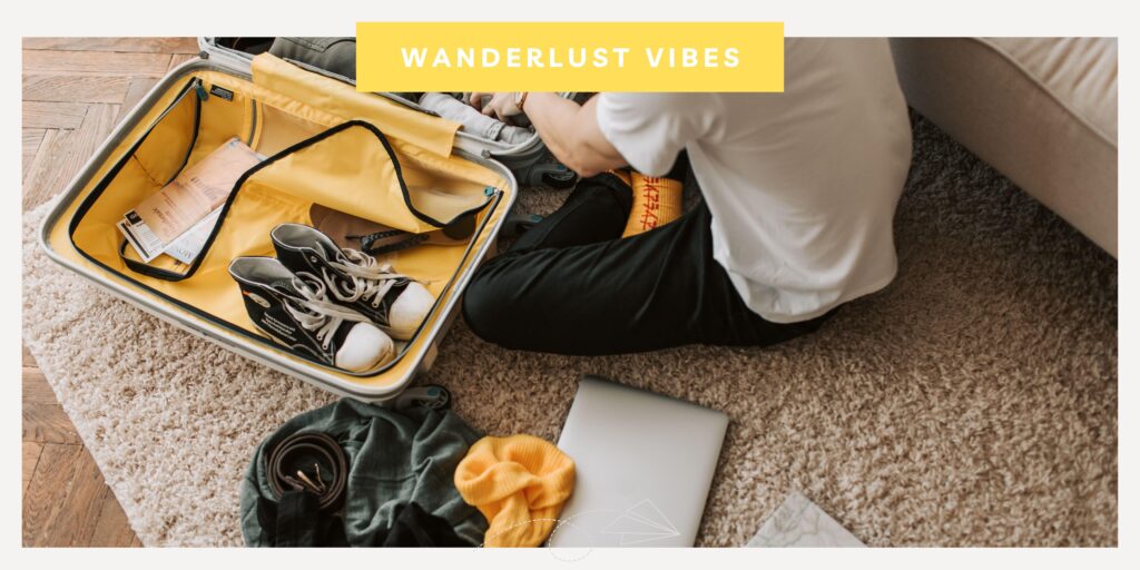 Faire sa valise pour un week-end sans rien oublier (+ liste à télécharger) - Wanderlust Vibes