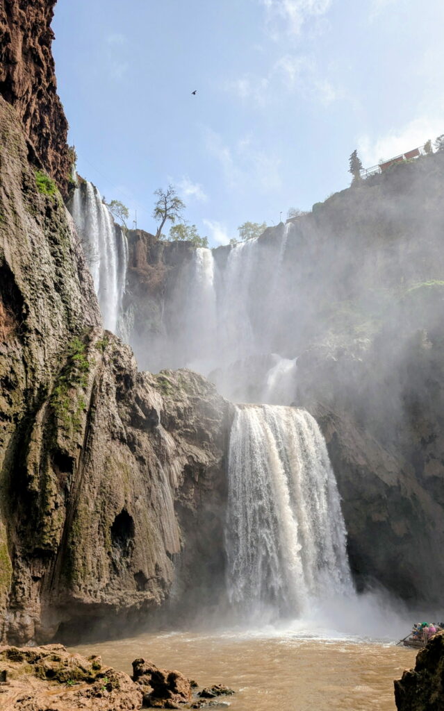 Les magnifiques Cascades d'Ouzoud au Maroc